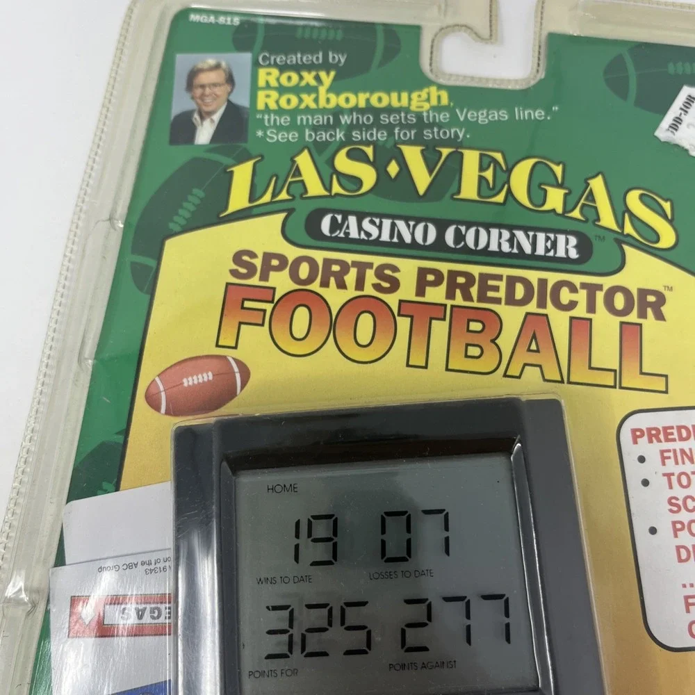Las Vegas Casino Corner Football Sports Predictor‎ Roxy Roxborough MGA-815